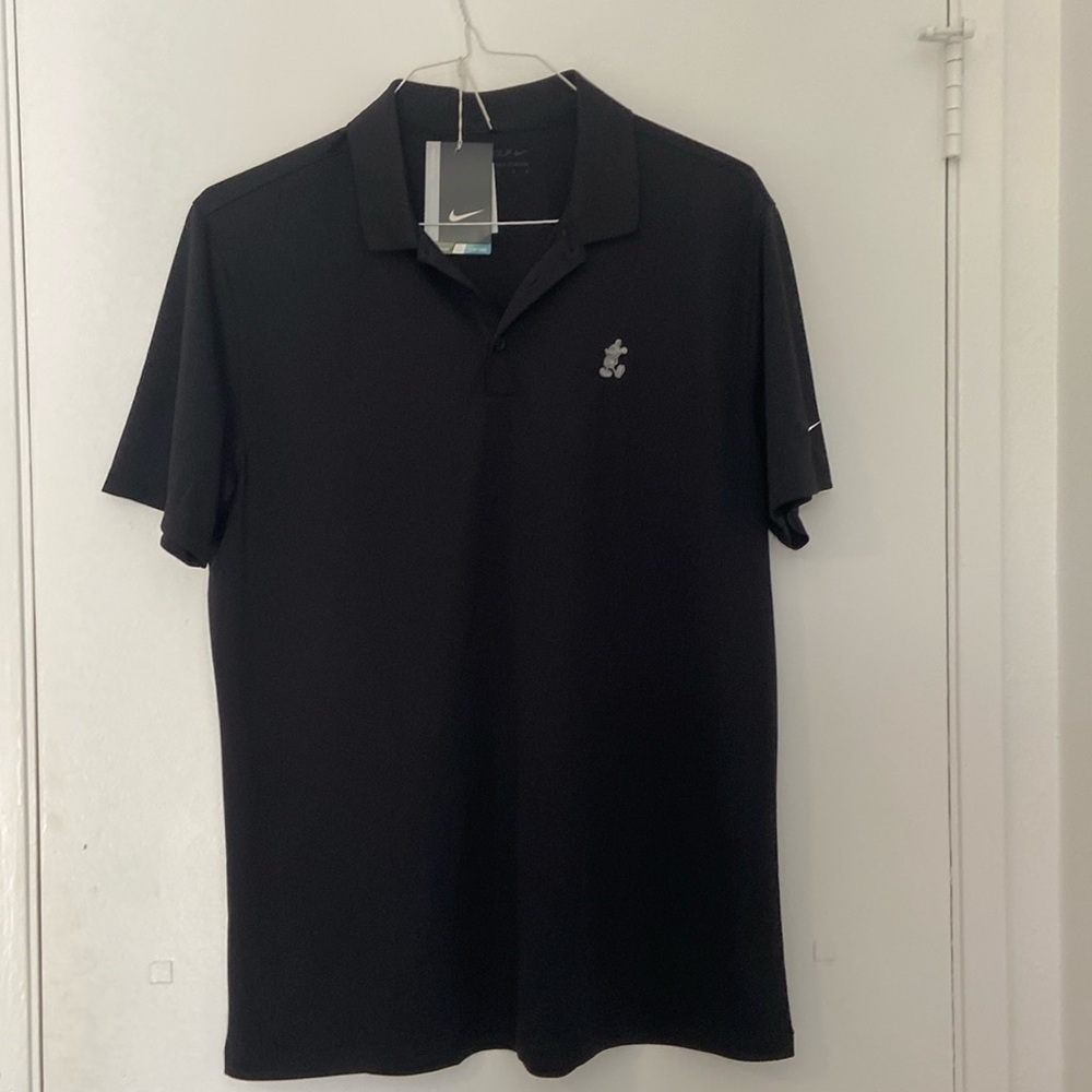 Nike Polo Size L Golf   Disney Mickey Mouse